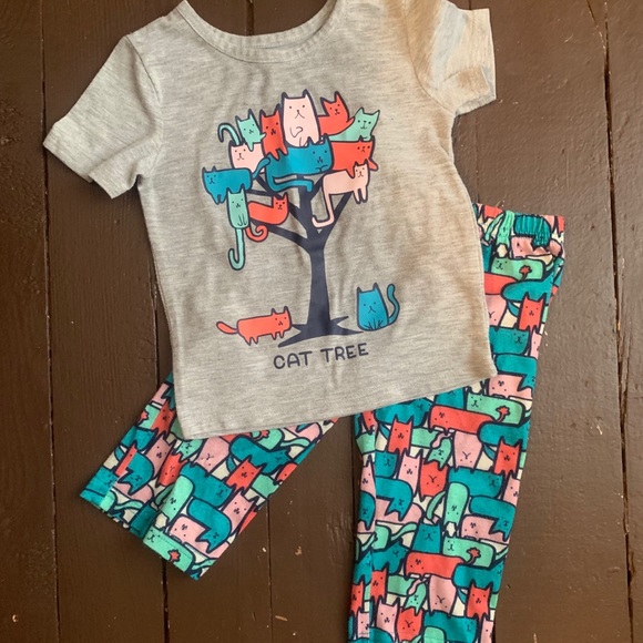 Cat & Jack Other - Cat and jack cat pj set baby girl 12m